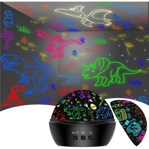 Dinosaur Projection Kids Toys for 3-8 Year Olds